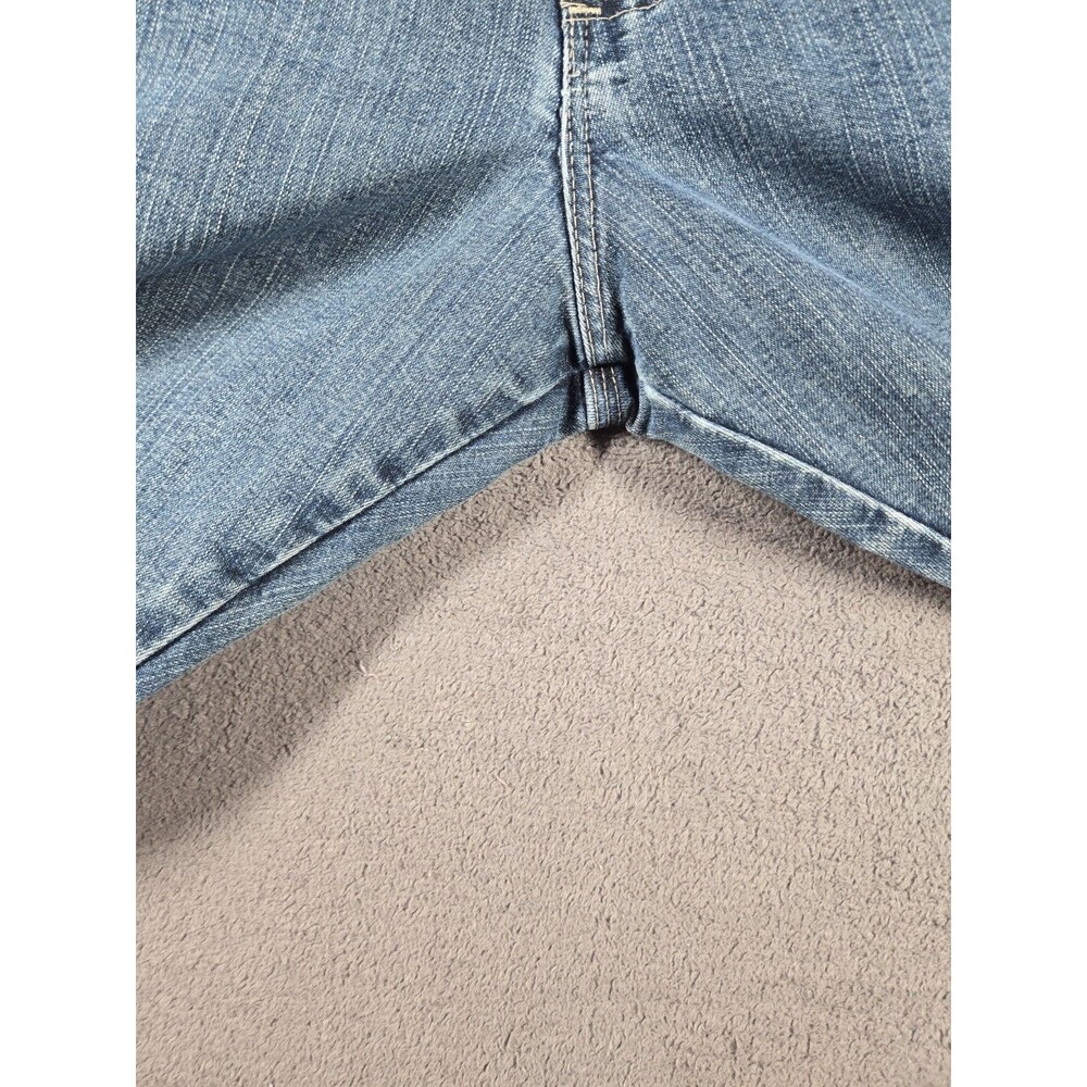 Wrangler Jeans Mens 40x30 Blue Denim Relaxed Fit Straight Leg Carpenter Pants - Picture 11 of 16